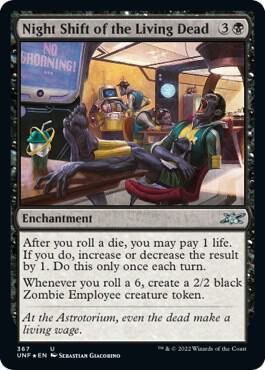 Night Shift of the Living Dead (Galaxy Foil) (367) [Unfinity]