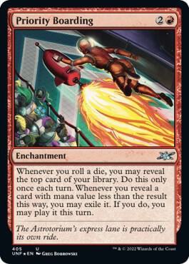 Priority Boarding (Galaxy Foil) (405) [Unfinity]