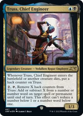 Truss, Chief Engineer (Galaxy Foil) (467) [Unfinity]