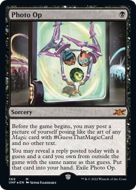 Photo Op (Galaxy Foil) (369) [Unfinity]