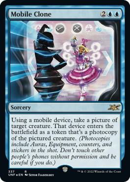 Mobile Clone (Galaxy Foil) (337) [Unfinity]