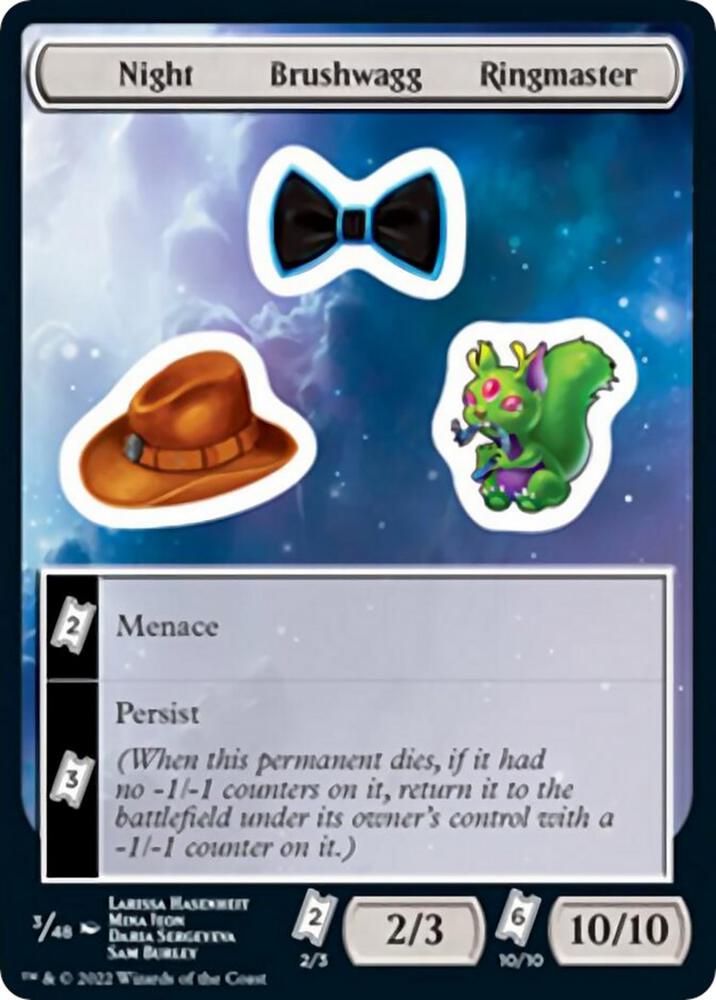 Night Brushwagg Ringmaster (3) [Unfinity]
