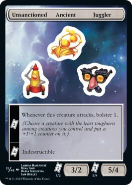 Unsanctioned Ancient Juggler (13) [Unfinity]