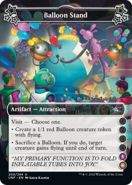 Balloon Stand (5-6) (200) [Unfinity]