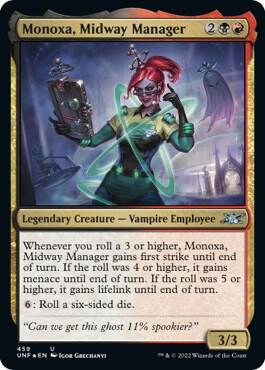 Monoxa, Midway Manager (Galaxy Foil) (459) [Unfinity]