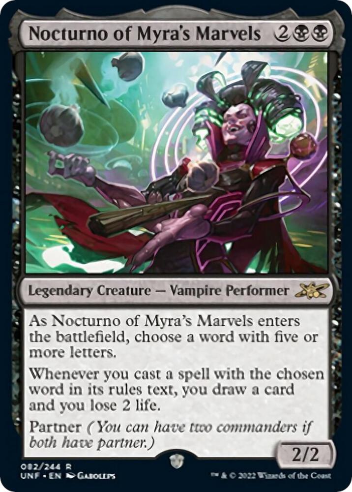 Nocturno of Myra's Marvels (82) [Unfinity]