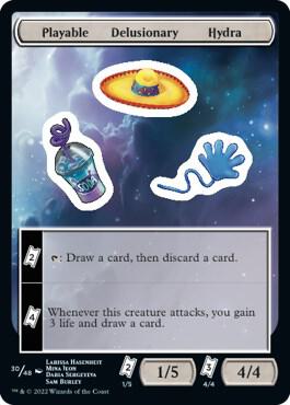 Playable Delusionary Hydra (30) [Unfinity]