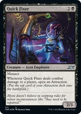 Quick Fixer (Galaxy Foil) (371) [Unfinity]