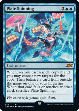 Plate Spinning (Galaxy Foil) (342) [Unfinity]