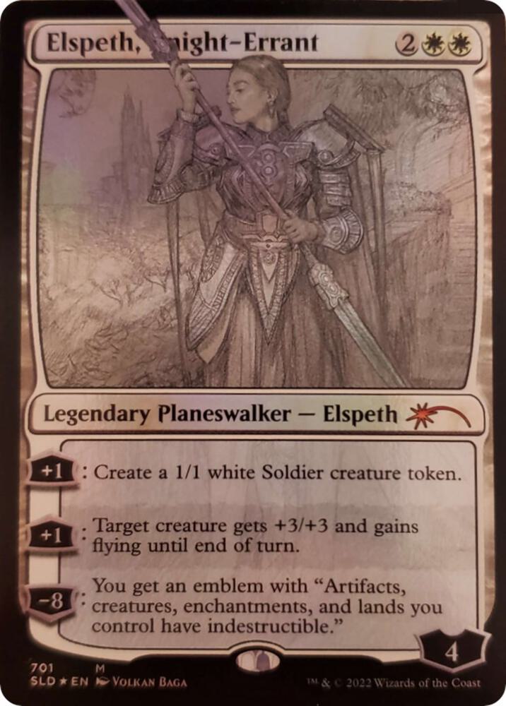 Elspeth, Knight-Errant (Sketch Showcase) (701) [Secret Lair Drop]