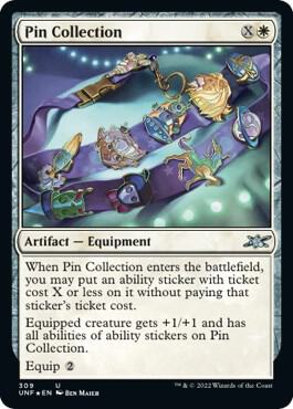 Pin Collection (Galaxy Foil) (309) [Unfinity]