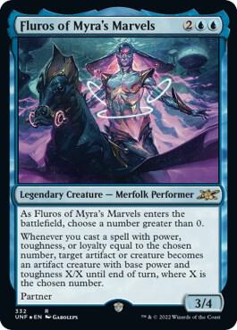 Fluros of Myra's Marvels (Galaxy Foil) (332) [Unfinity]