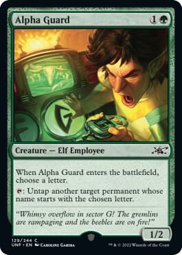 Alpha Guard (129) [Unfinity]