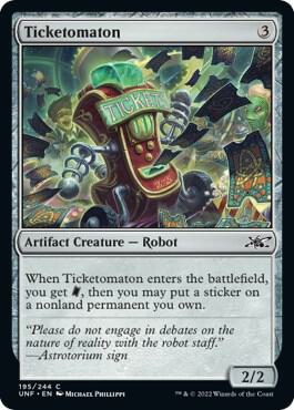 Ticketomaton (195) [Unfinity]