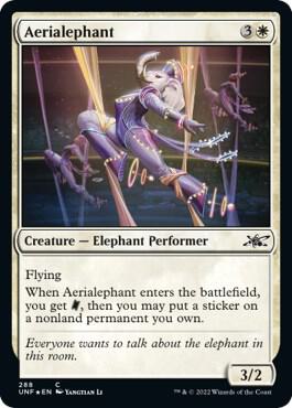 Aerialephant (Galaxy Foil) (288) [Unfinity]