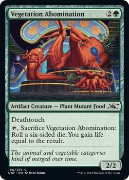 Vegetation Abomination (160) [Unfinity]