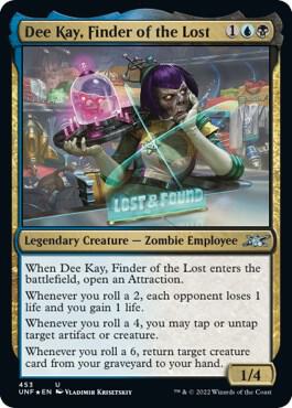 Dee Kay, Finder of the Lost (Galaxy Foil) (453) [Unfinity]