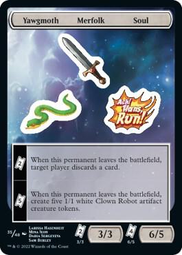 Yawgmoth Merfolk Soul (35) [Unfinity]
