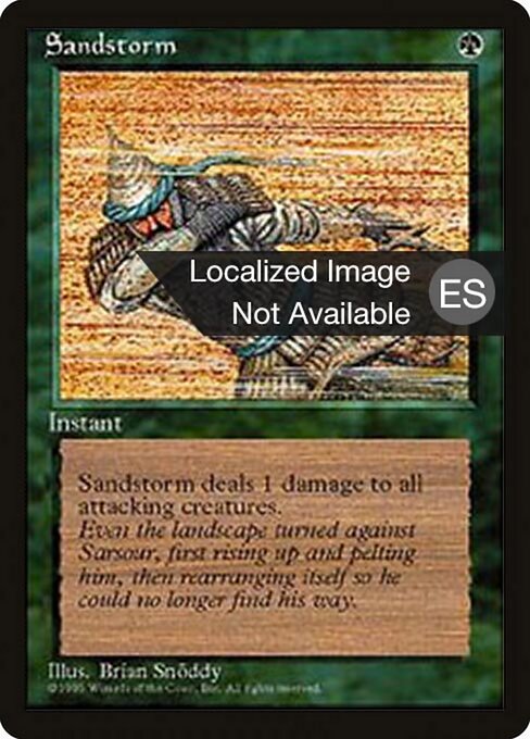 Sandstorm (269) [Fourth Edition Foreign Black Border]