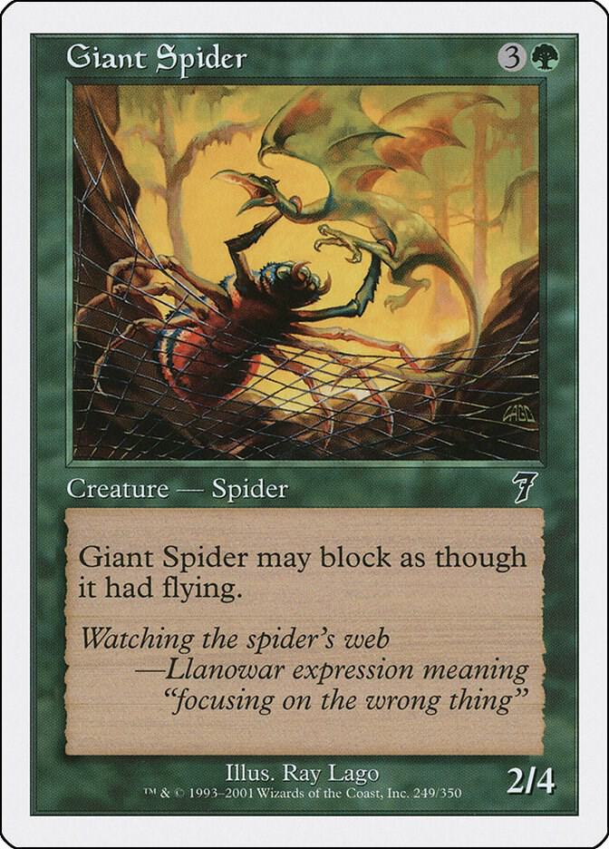 Giant Spider (249) [Seventh Edition]