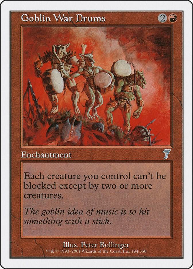 Goblin War Drums (194) [Seventh Edition]