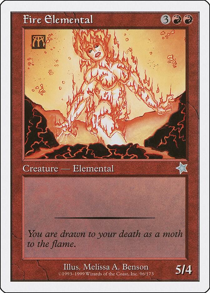 Fire Elemental (96) [Starter 1999]