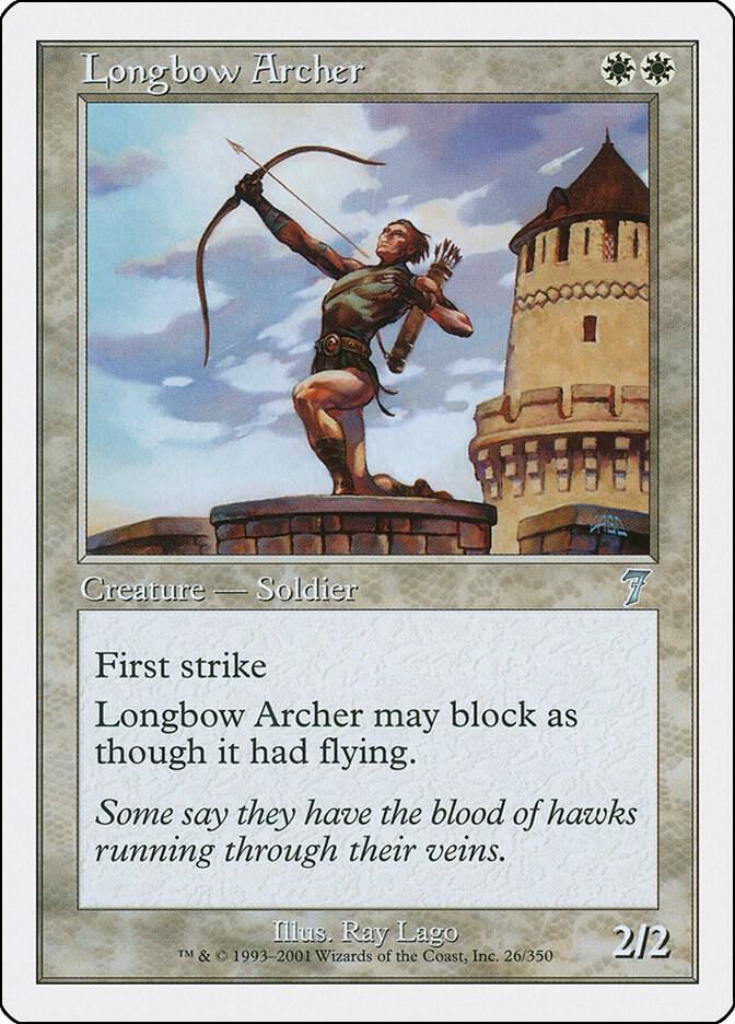 Longbow Archer (26) [Seventh Edition]