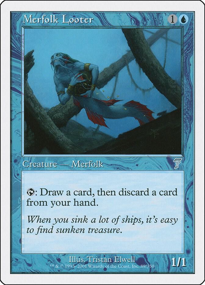 Merfolk Looter (89) [Seventh Edition]