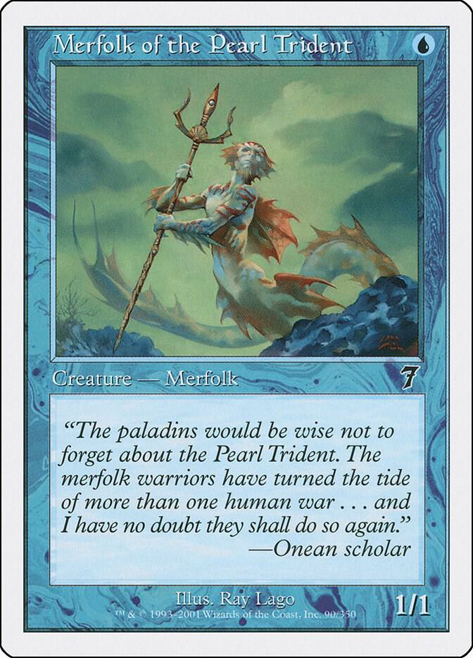 Merfolk of the Pearl Trident (90) [Seventh Edition]
