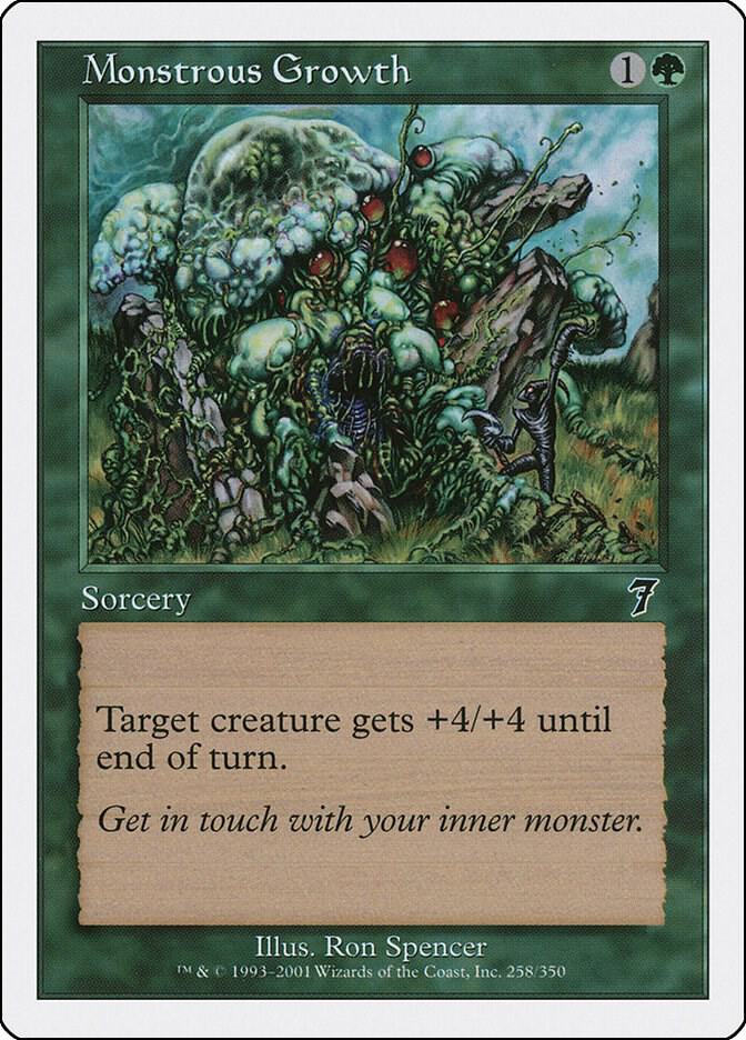 Monstrous Growth (258) [Seventh Edition]