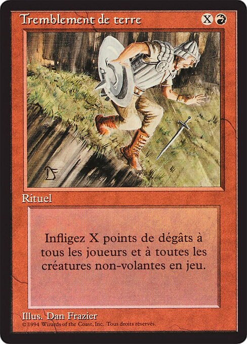 Earthquake (148) [Foreign Black Border]