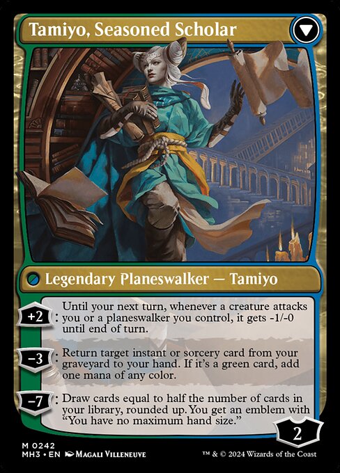 Tamiyo, Inquisitive Student (242) [Modern Horizons 3] Reverse