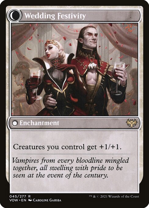 Wedding Announcement (45) [Innistrad: Crimson Vow] Reverse