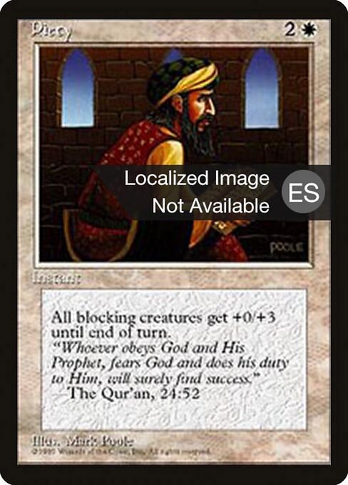 Piety (41) [Fourth Edition Foreign Black Border]