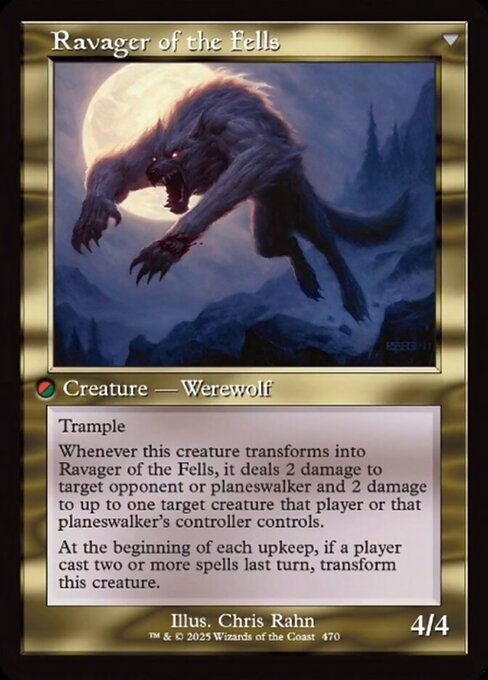 Huntmaster of the Fells (Retro Frame) (470) [Innistrad Remastered] Reverse
