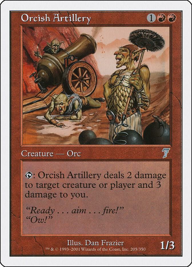 Orcish Artillery (205) [Seventh Edition]