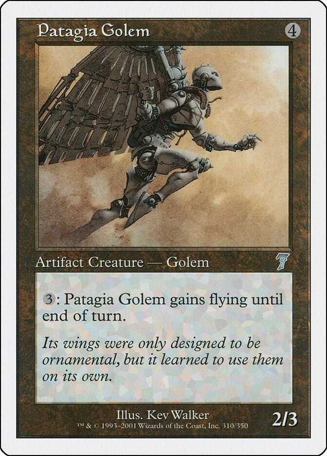 Patagia Golem (310) [Seventh Edition]