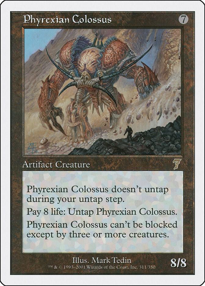 Phyrexian Colossus (311) [Seventh Edition]