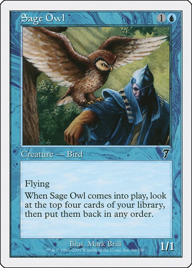 Sage Owl (96) [Seventh Edition]