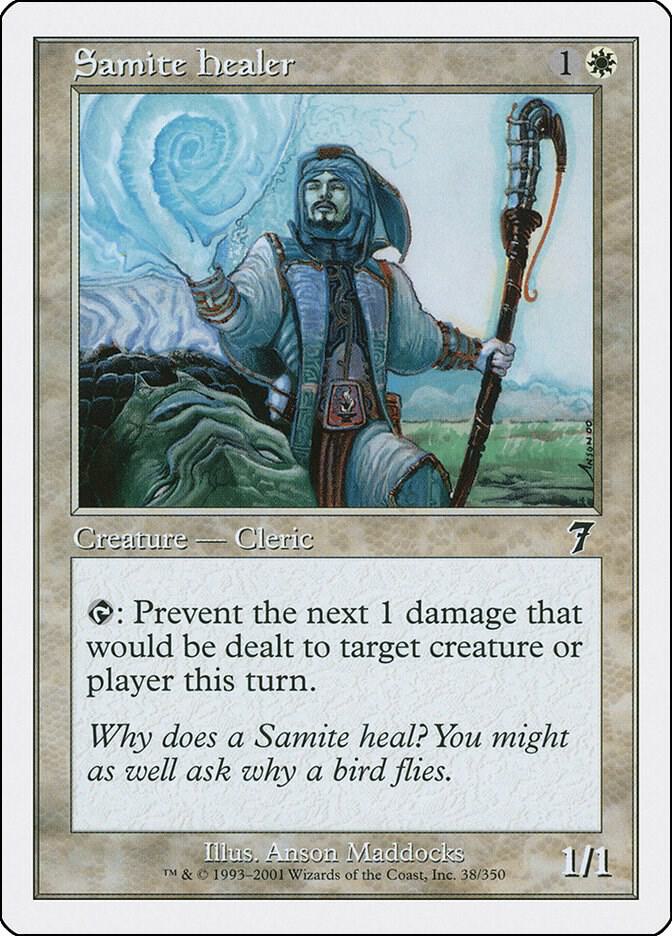Samite Healer (38) [Seventh Edition]