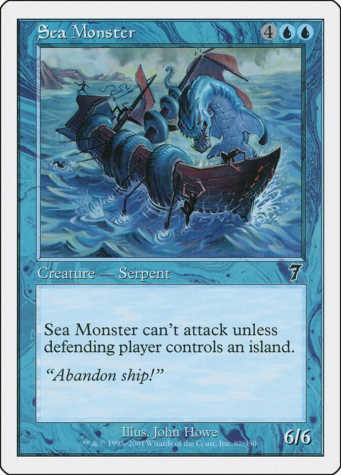 Sea Monster (97) [Seventh Edition]