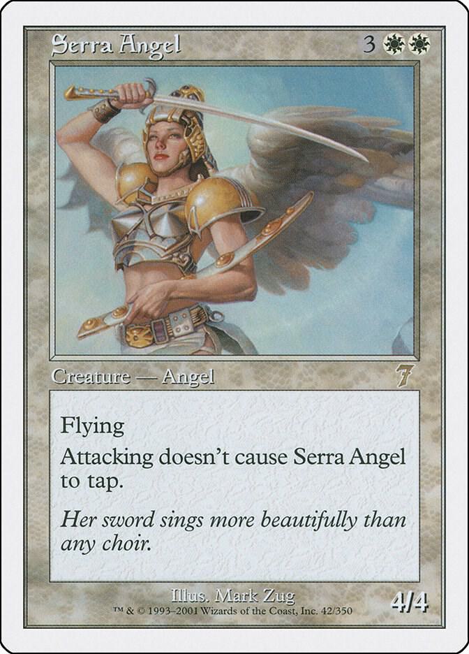 Serra Angel (42) [Seventh Edition]