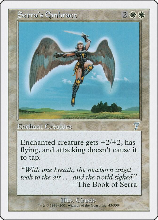 Serra's Embrace (43) [Seventh Edition]
