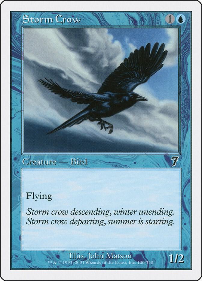 Storm Crow (100) [Seventh Edition]