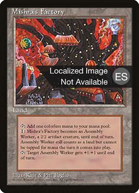 Mishra's Factory (361) [Fourth Edition Foreign Black Border]