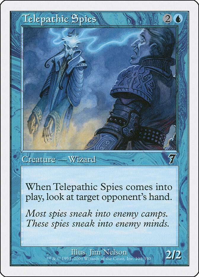 Telepathic Spies (101) [Seventh Edition]