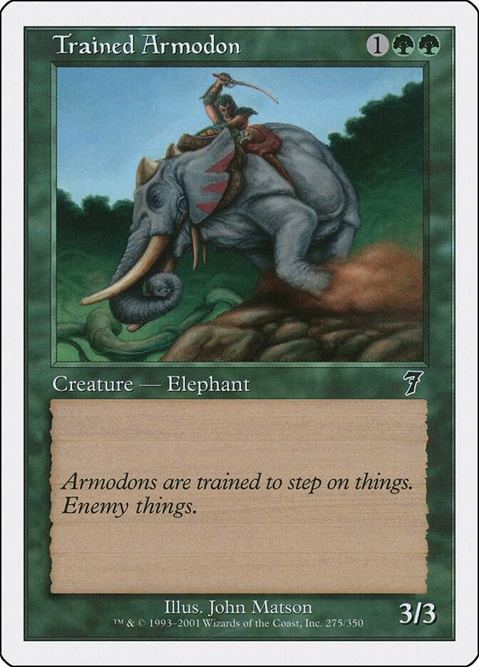 Trained Armodon (275) [Seventh Edition]