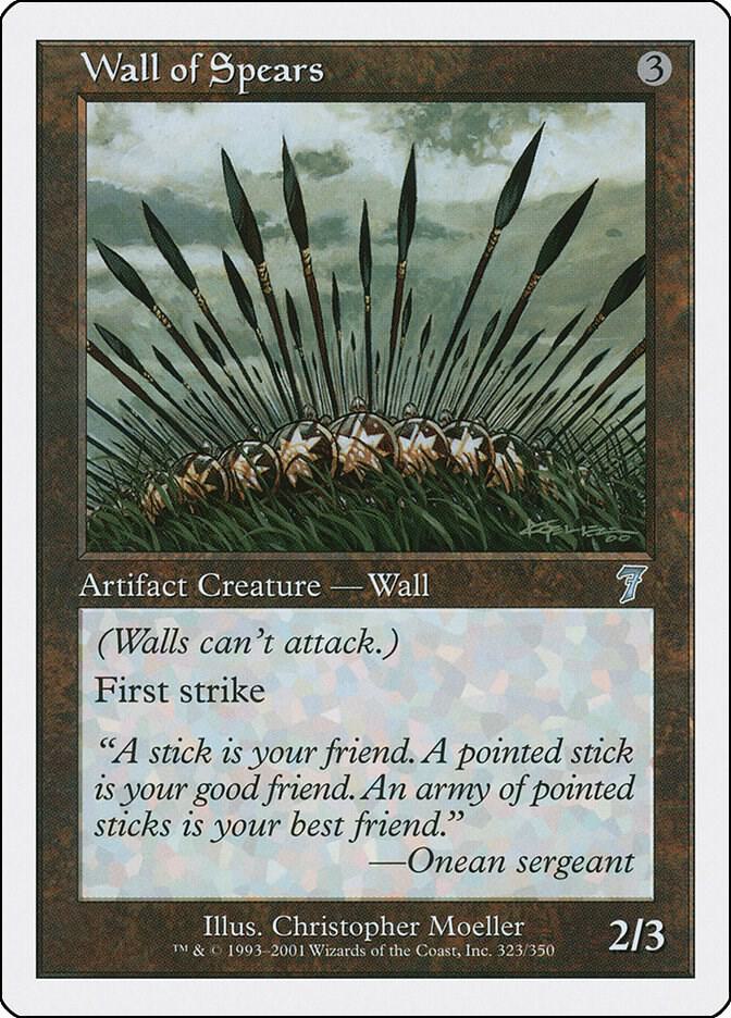 Wall of Spears (323) [Seventh Edition]