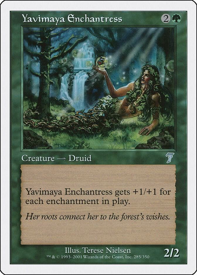 Yavimaya Enchantress (285) [Seventh Edition]