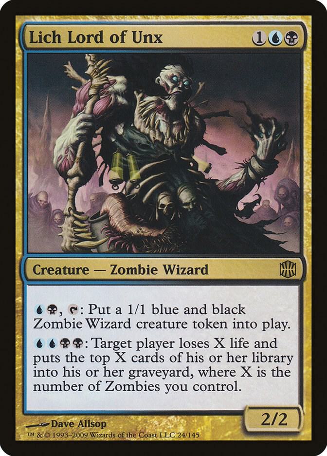 Lich Lord of Unx (24) [Alara Reborn]